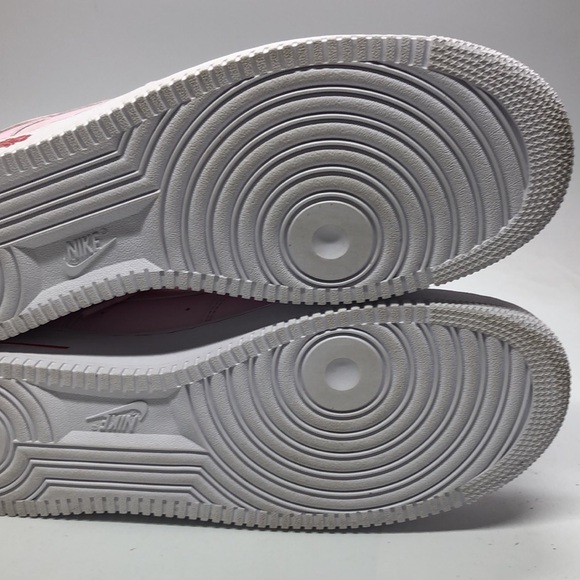 Mens Air Force 1 “07 Pink/White CU6312-600 USED Worn Once Sz 14 - Picture 10 of 10